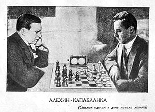 Capablanca – Aleksandr Alec'hin, 1927