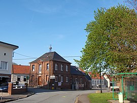 The town hall of Berneville