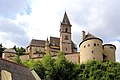 Pfarrkirche St. Oswald (Eisenerz), größte erhaltene Kirchenburg Österreichs[7]