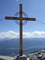 Gipfelkreuz auf der Hafelekarspitze