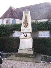 Le monument aux morts.