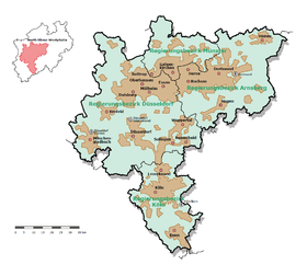 Đô thị Rhein-Ruhr trong bang Nordrhein-Westfalen