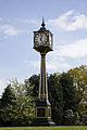 Clock on Vic House roundabout