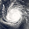 Hurricane Ioke near its peak