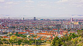 Panoramic look to Konya