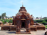 Muktesvara deula Panoramic View, Odisha.