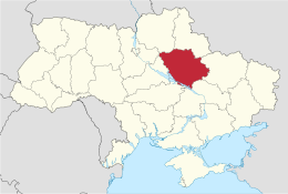 Oblast' di Poltava – Localizzazione