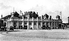 la gare en 1920