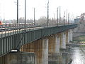 FFU auf Brücke über Donau