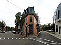 Flatiron Building, built around 1875, in Sewickley, Pennsylvania.