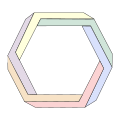 Penrose hexagon