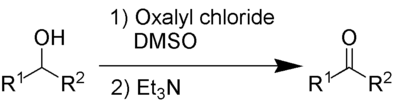 The Swern oxidation.