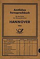 Amtliches Fernsprechbuch der OPD Hannover, 1954