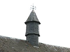 Détail de l'ancienne mairie.