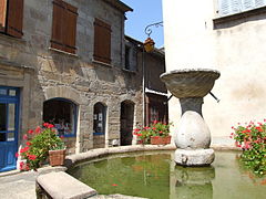 Fontaine en eau