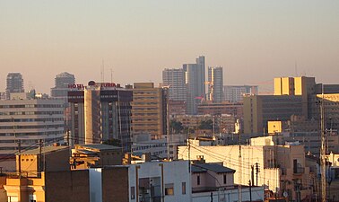 business district in Valencia