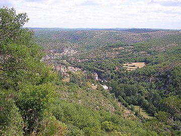 Vista de la vila.