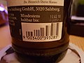 Barcode in Form des Stiegl-Logos