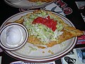 A stuffed beef and cheese sopapilla at La Paloma in Heath, Ohio.