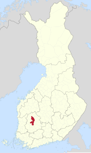 Ylöjärvi – Localizzazione