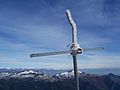 Panorama dei Monti Lepini. In fondo, montagne del Subappennino centrale.