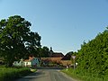 Blick nach Burgholzhausen vom Ortsausgang