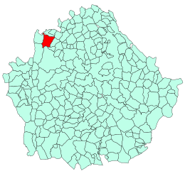 Villalba del Rey – Mappa