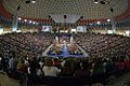 The Vines Center during a Convocation (prior to renovations and upgrades such as the center-hung scoreboard)