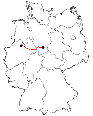 Verlauf der B 64