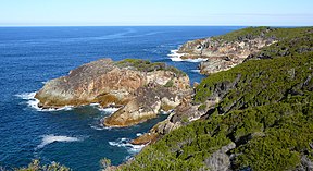 Bournda-Nationalpark von der Kianinny-Bay