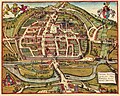 Image 45An illustration of Exeter in 1563, entitled Civitas Exoniae (vulgo Excester) urbs primaria in comitatu Devoniae (from Exeter)