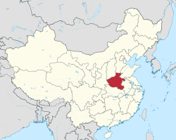 Henan - Localizzazione