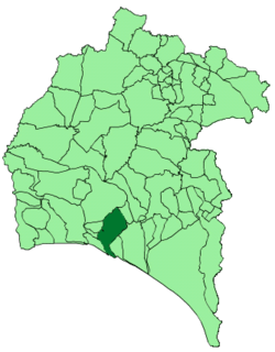 Lokasi Huelva