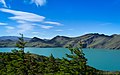 Image 22Syncline next to Nordenskjöld Lake in Torres del Paine National Park. The syncline formed during the Andean orogeny. (from Andean orogeny)