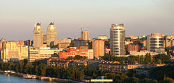 Skyline of Dnipropetrovsk