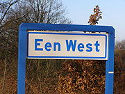 Plaatsnaambord (zonder koppelteken)