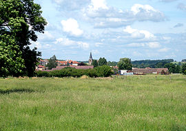 A general view of Glonville, seen from Fontenoy-la-Joûte