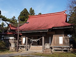 古四王神社拝殿 拝殿