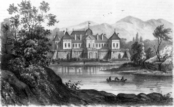 Castelul Haller (cca 1863)