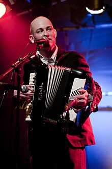 Berner performing in 2011