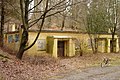 Entrada de búnquers de la Segona Guerra Mundial al bosc de Haake