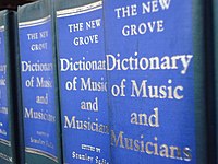 Second edition of the New Grove, shelved