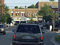 Town of Shelburne's town centre, looking south on Highway 10, near the intersection at Highway 89.