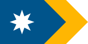 The Unity Flag designed by Murray Bunton