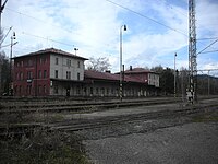 Grenzbahnhof in Vojtanov (2010)