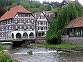 Brug over de Schiltach in Schiltach