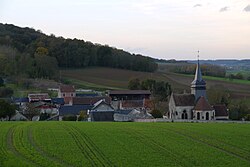 Skyline of Augy