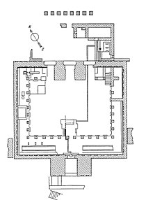 Peristyle hall plan