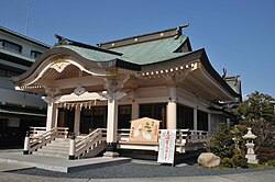 岡山神社 拝殿