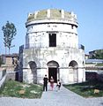 The Mausoleum of Theodoric in Ravenna is the only extant example of Ostrogothic architecture.